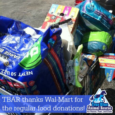 TBAR Donations from WalMart